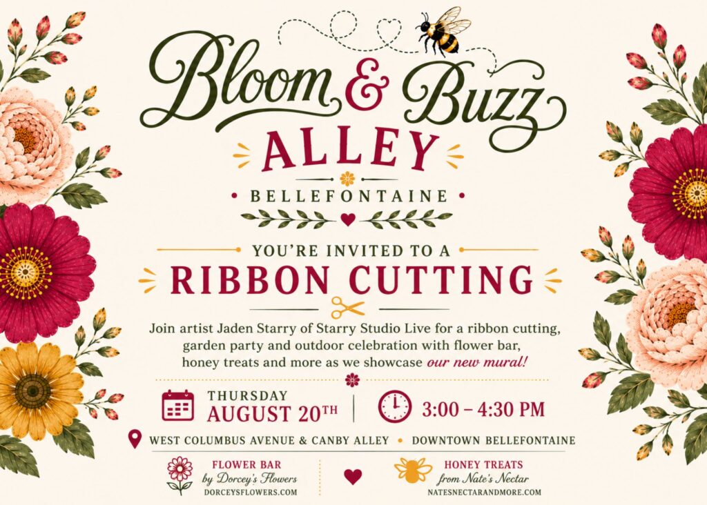 Bloom & Buzz Ribbon Cutting